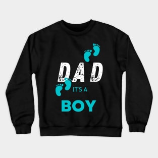 Ahoy it's a boy " new mom gift" & "new dad gift" "it's a boy pregnancy" newborn, mother of boy, dad of boy gift Crewneck Sweatshirt